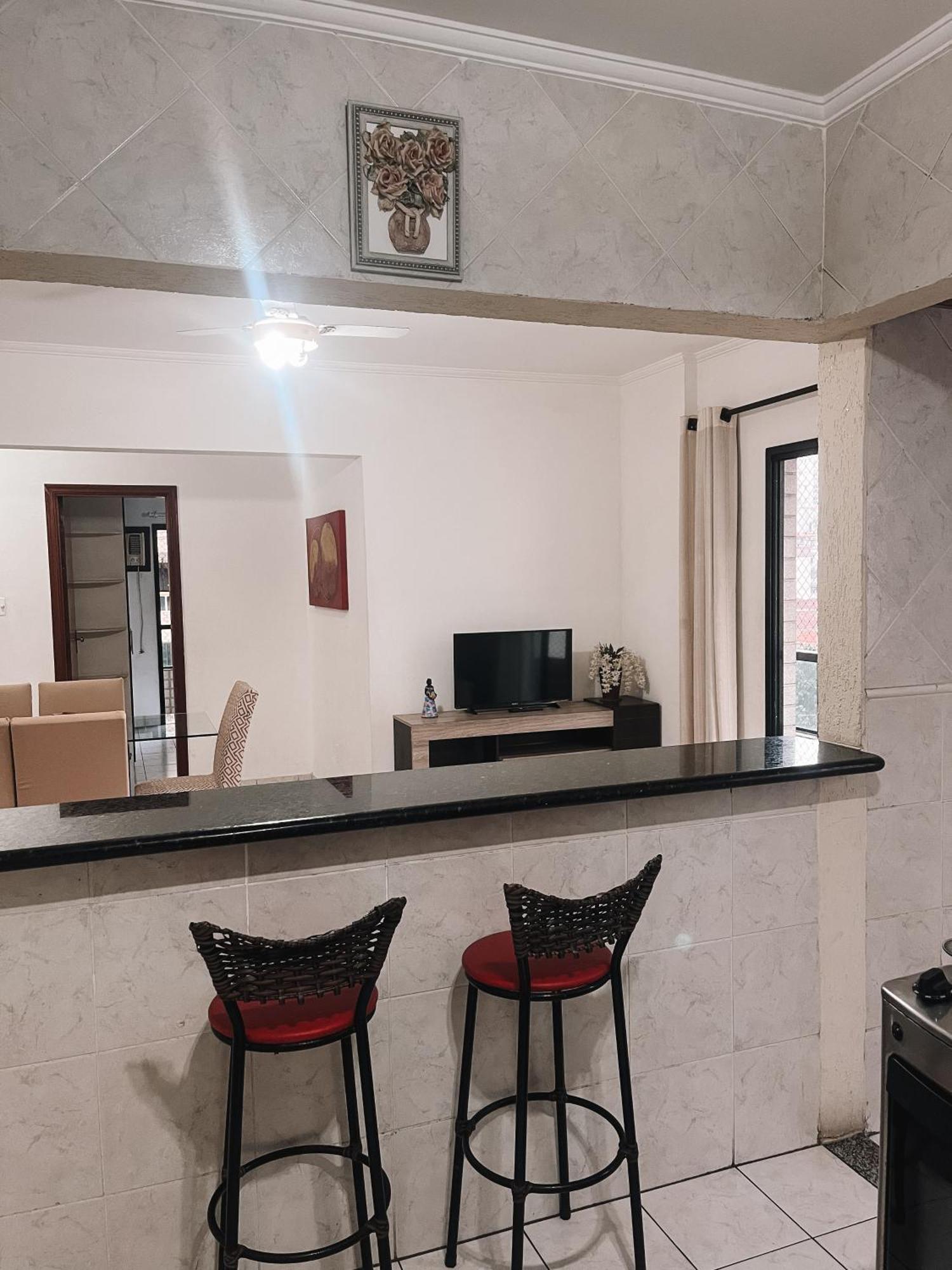Apartamento Vila Tupy - Ar Condicionado - Praia Grande المظهر الخارجي الصورة